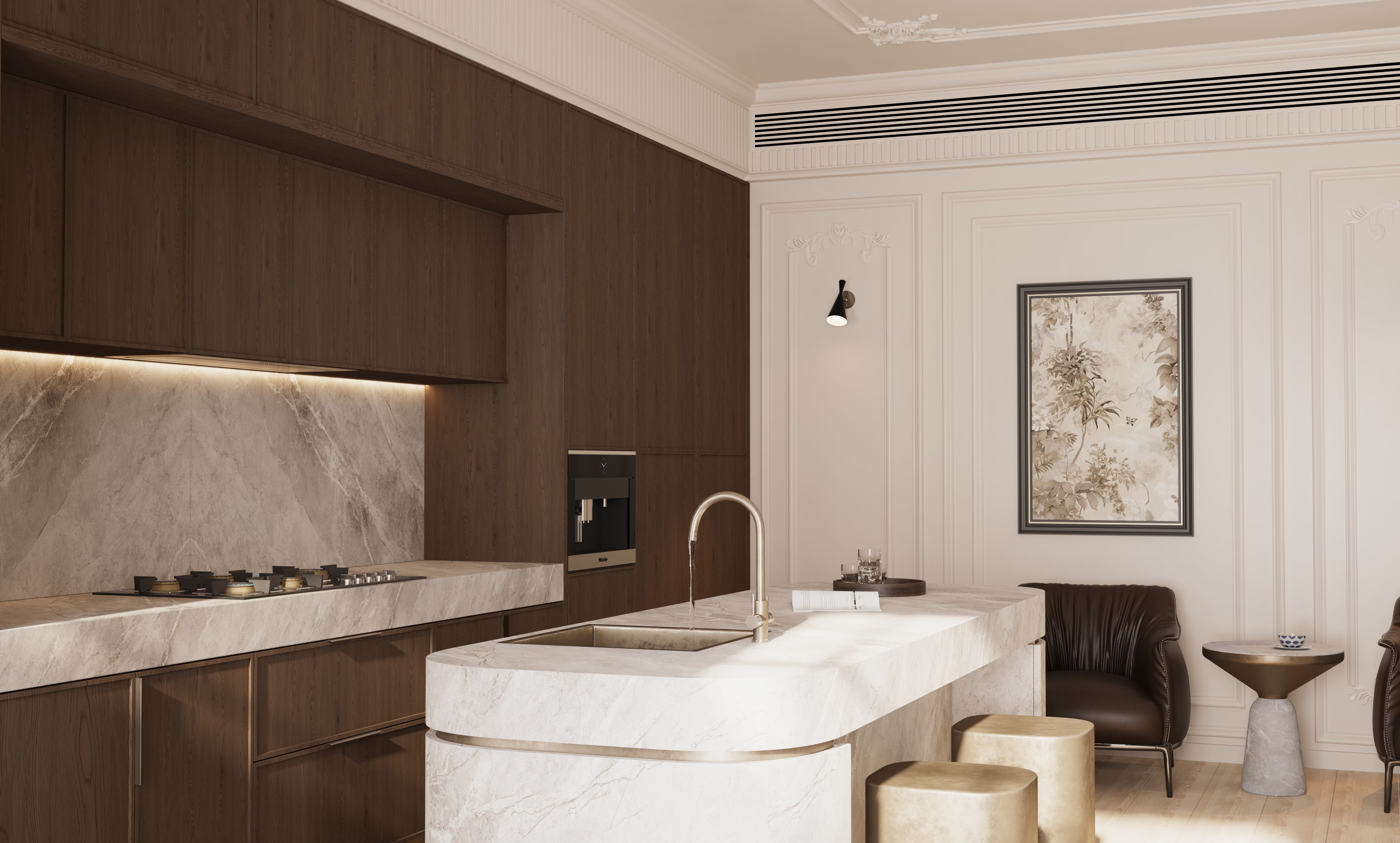 Interior — Kitchen